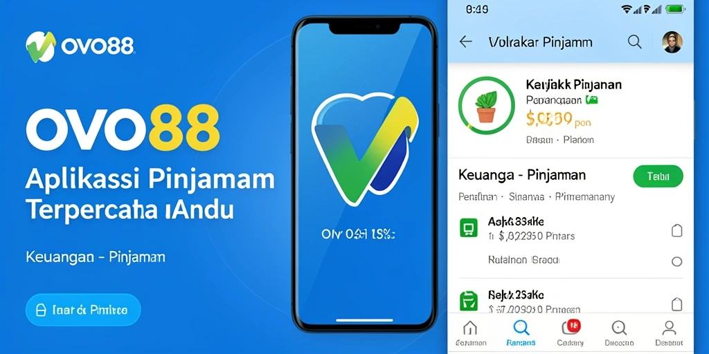 Antarmuka OVO88 yang intuitif untuk pengajuan pinjaman.
