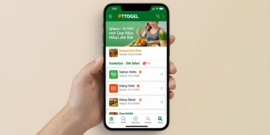 Antarmuka PTTOGEL yang user-friendly dan fungsional.